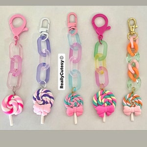 Lollipop Keychain Accessory