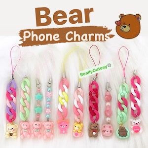 Bear Phone Charm