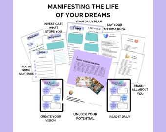 Manifest the Life of Your Dreams - Mini E-Workbook