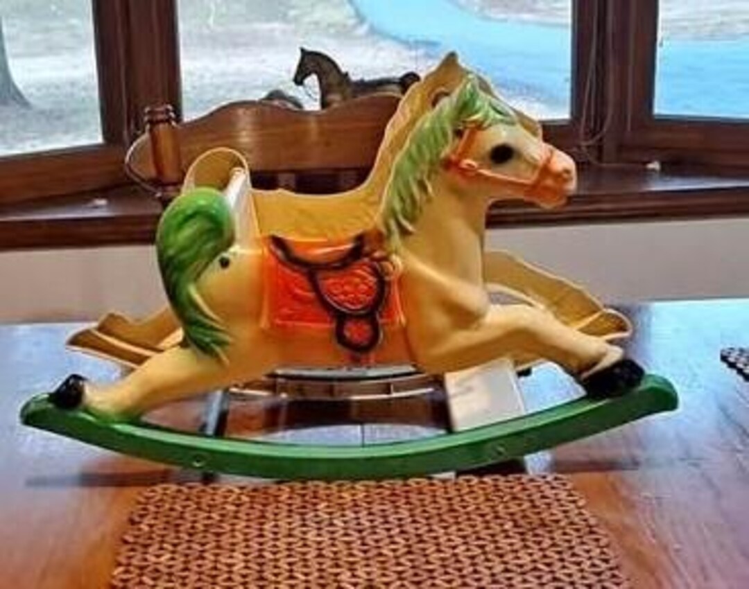Vintage Wonder Shoo-fly Rocking Horse Made in USA in the 1960s Good ...