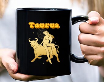 Taurus Gift, Zodiac Mug, Taurus Mug, Zodiac Gift, Astrology Gift, Horoscope Mugs, Sexology Astrology, Horoscope Gift, Roommate Gift, Taurus
