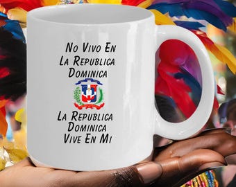 República Dominicana, Mercancía de República Dominicana, Regalos dominicanos, Regalos divertidos de República Dominicana, República Dominicana, Café de República Dominicana