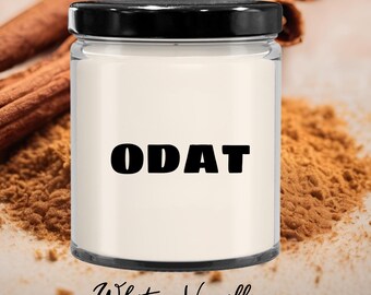 ODAT, One Day At A Time, ODAAT, Anniversary Candle, Gratitude Gift, Sobriety Candle,  Addiction Recovery, Meditation Candle, Recovery Gifts