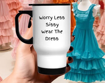 Vestido negro corto, dominación femenina, travesti sissy, travesti MTF, ropa sissy, vestido sissy, cosas para chicos guapos, humillación sissy, sissy