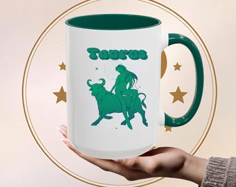Taurus Mug, Taurus Gift, Zodiac Mug, Zodiac Gift, Horoscope Mugs, Astrology Gift, Astrology Mug, Horoscope Gift, Housewarming Gift, Taurus