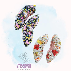 Figure Skating Blade Soakers, Ice Skate Soakers for Blades, Cotton Print Blade Covers, Hockey Skate Soakers, ice skate blade soaker gift