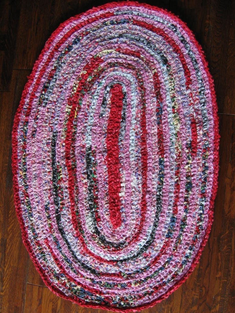 Crochet Oval Rug -  Canada