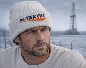 M Tex Landman TV Show Inspired Original Cuffed Beanie