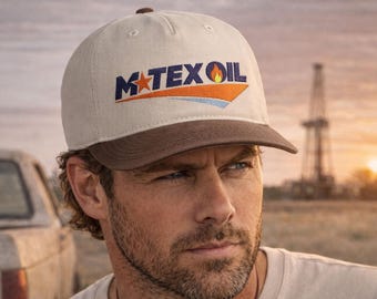 M Tex Landman TV Show Inspired Two-Tone Cap