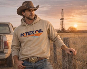 M Tex Landman TV Show Inspired College Style Hoodie
