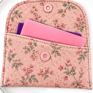 Card Fabric Pouch PDF Sewing Pattern | Beginner Snap Card Case (Digital Download)