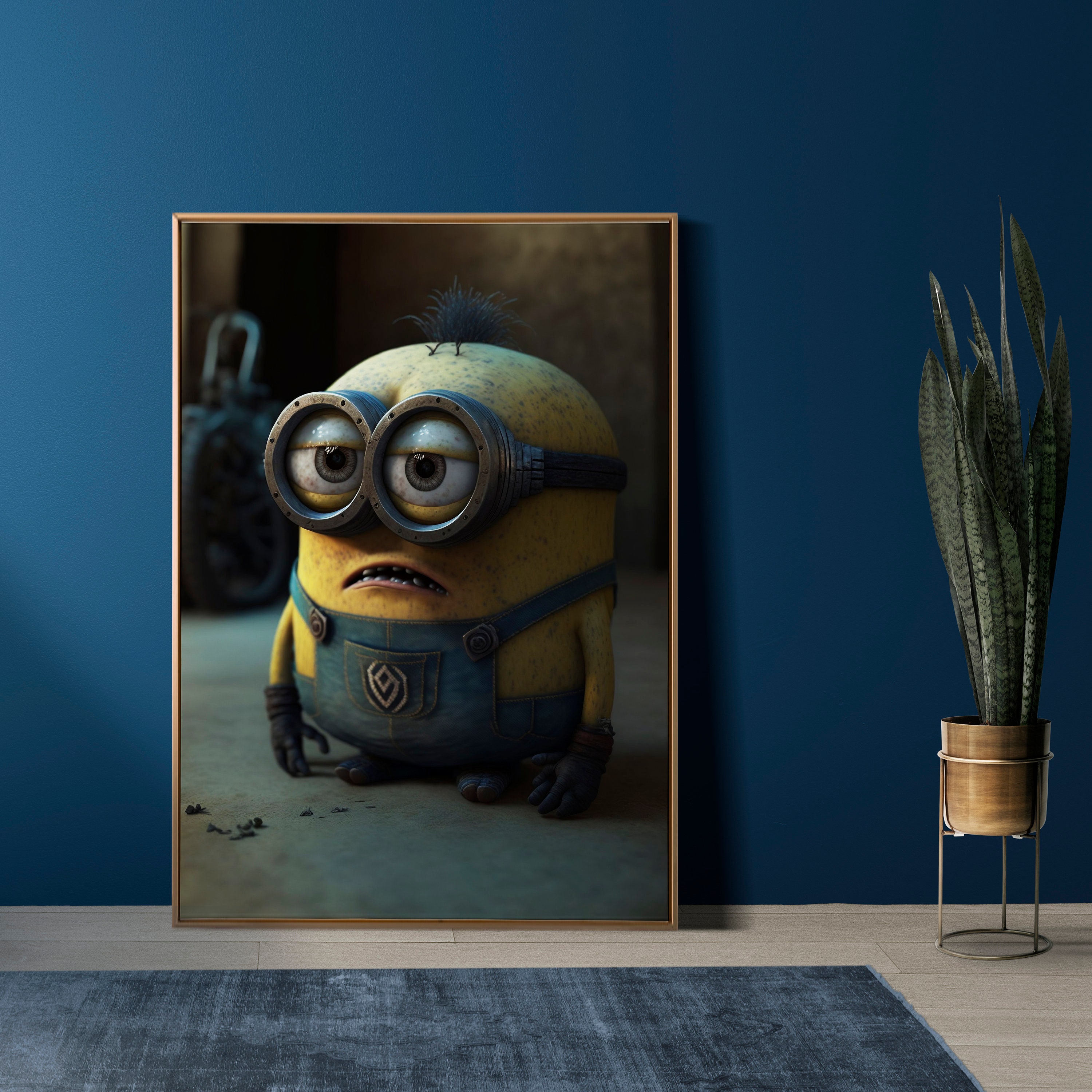 Minion Wallpaper - Etsy Minion Wallpaper - Etsy