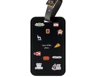 F.R.I.E.N.D.S Black Luggage Tag