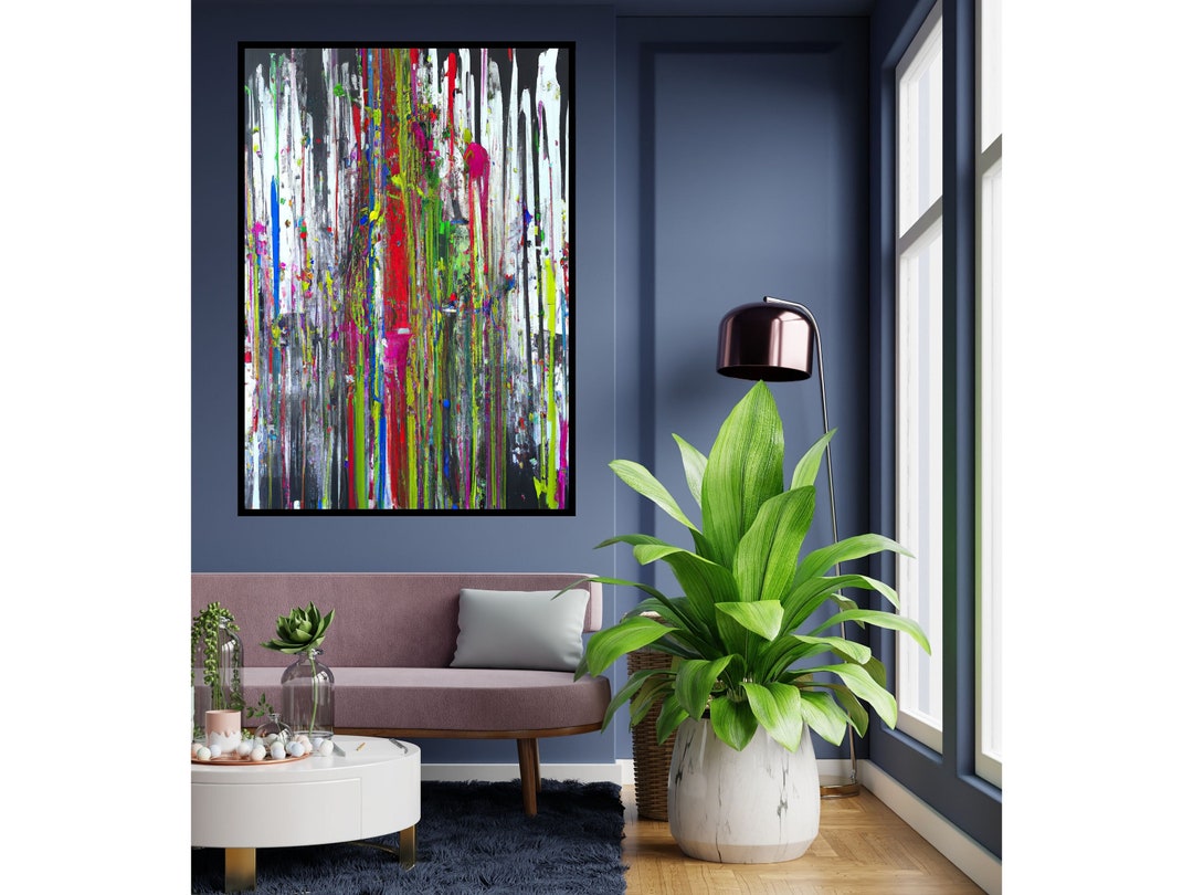 Modern Abstract Digital Wall Art Printable Poster Home Decor, Office ...