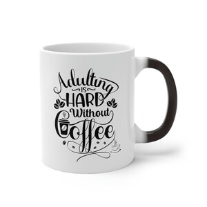 Taza que cambia de color