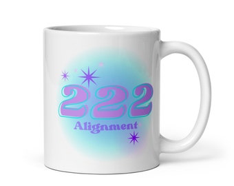 Taza 222 Número de ángel Aura