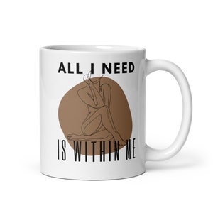 Affirmatie voor vrouwen Mug | Schattige inspirerende koffiemokken