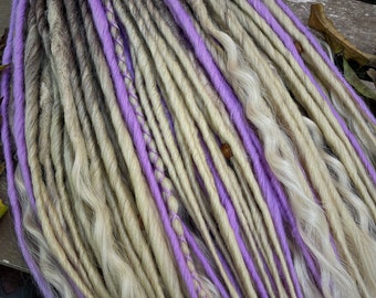 Cyberdread Rasta dreadlocks with kanekalon synthetic hair