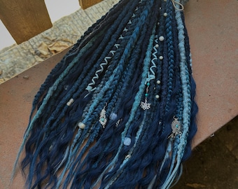 Rastas, Cyberdreads, Rastas, Kanekalon, Extensión