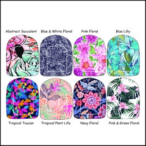 Mix and Match Omnipod 5 Over Patch | Waterproof | Hypoallergenic | Floral Patterns