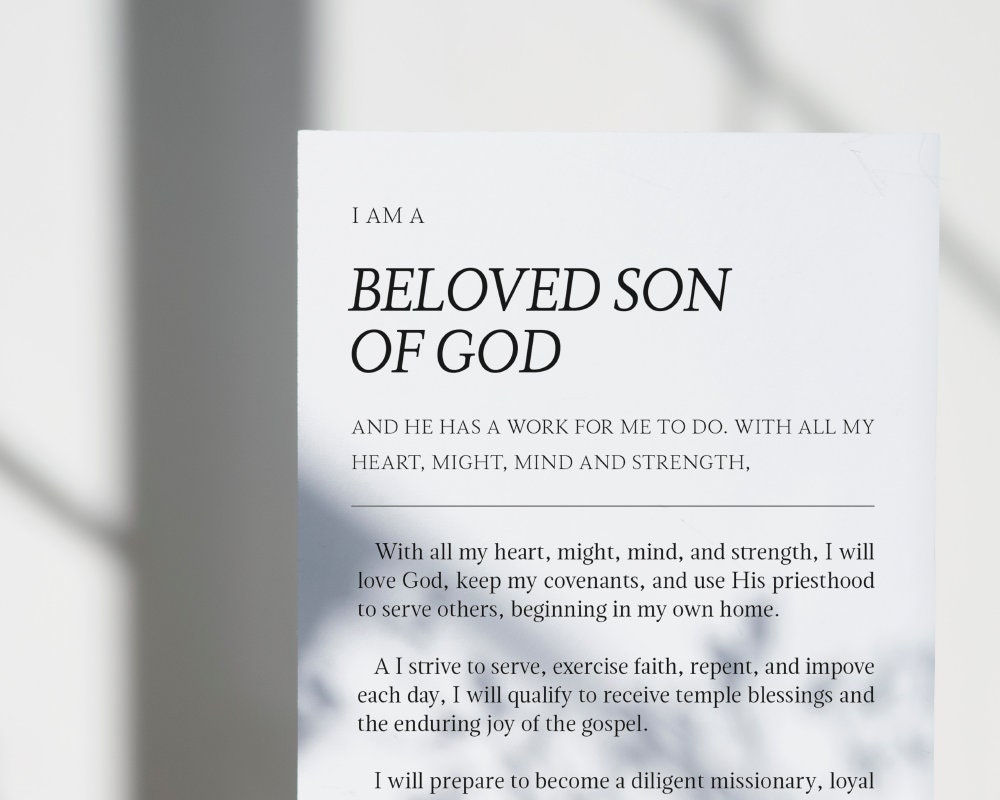 LDS Young Men's Theme, LDS Aaronic Priesthood Theme 2023, Printable LDS ...