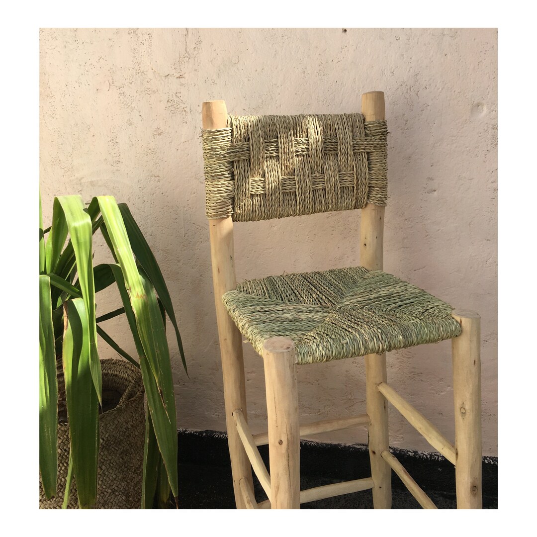 Bar Stools Wicker Bar Stools With Backs Moroccan Bar Stool Etsy