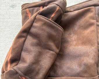 Fake Leather Shoulder Bag