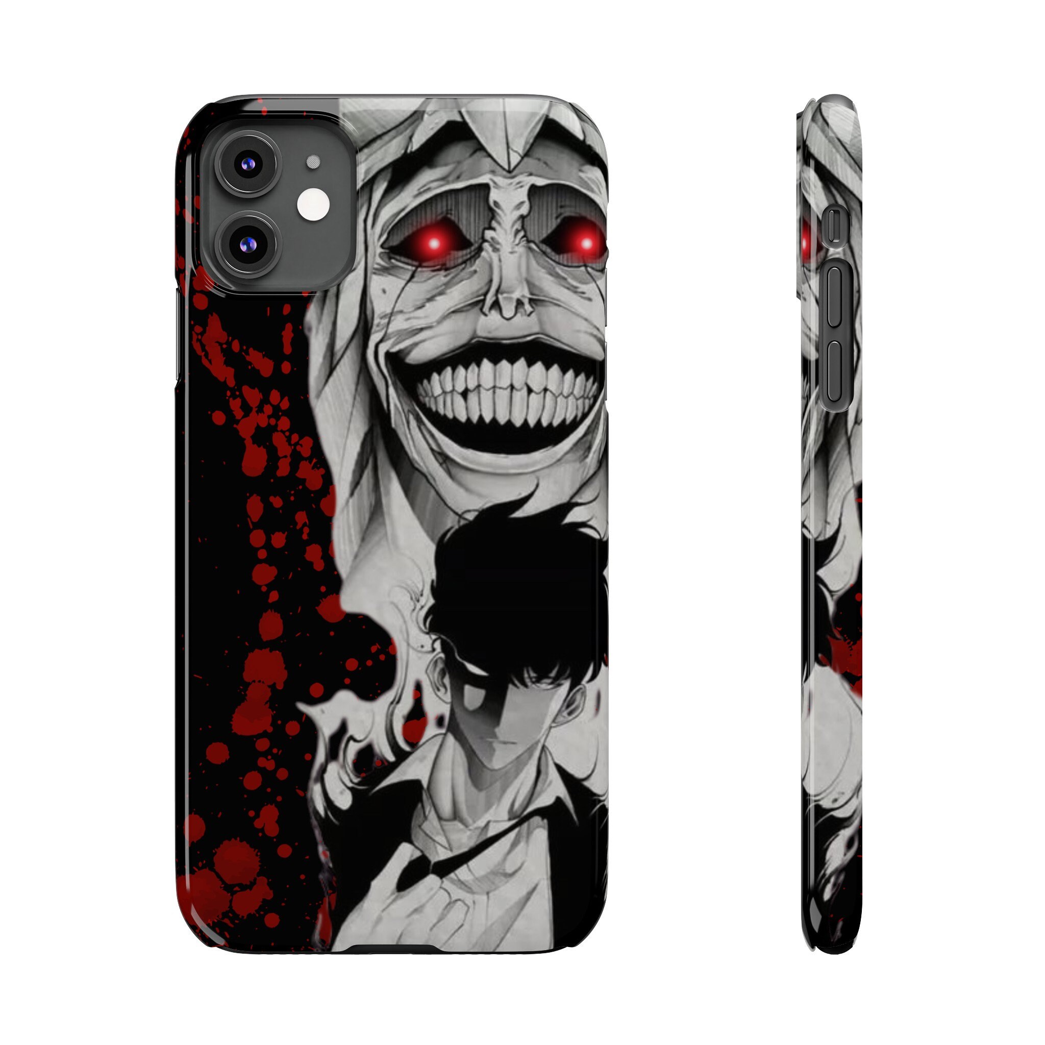 IPhone Models Series Anime Solo Leveling Silicone Rubber Inside Plate