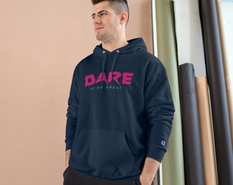 Dare To Be Champion Hoodie – Motivational Gym Pullover