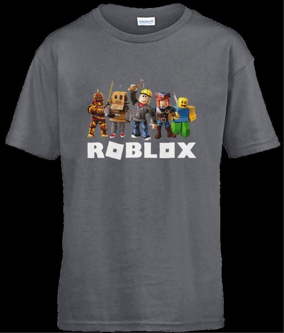 Roblox T-Shirt Kids Roblox Characters - Etsy