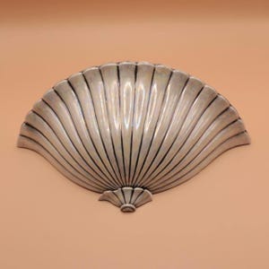 Iridescent Ceramic Shell Wall Pocket