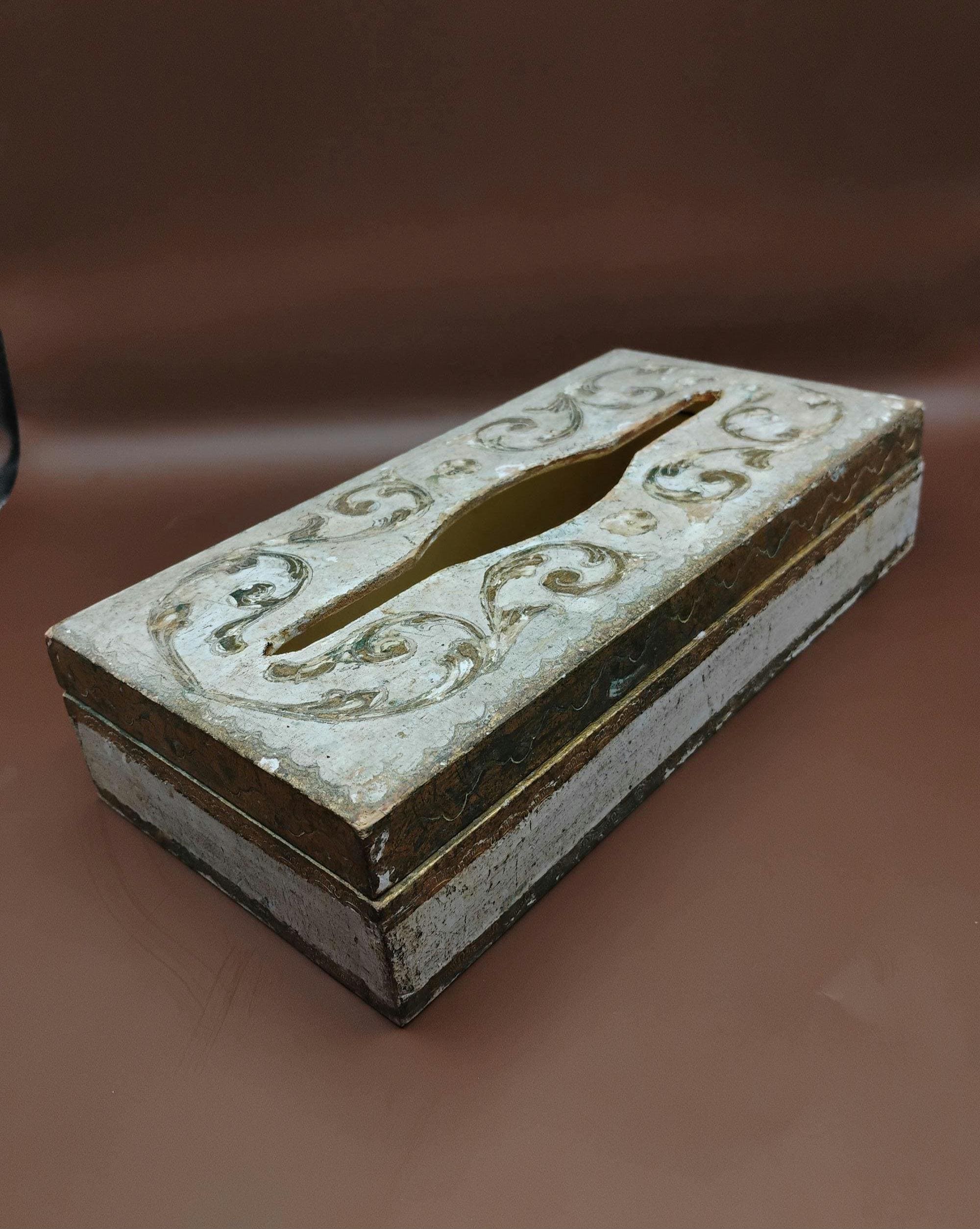 Vintage Italian Florentine Box - Etsy