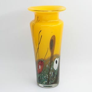 Mihai Topescu Glass Vase - Etsy