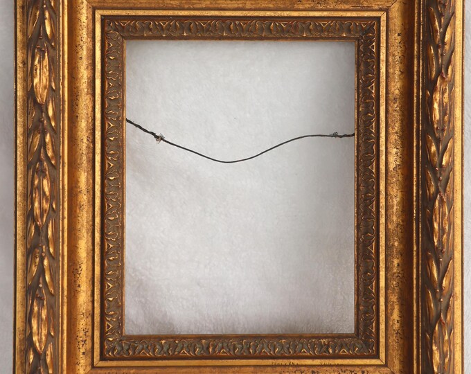 Vintage Gilded Frame | 16" X 14" | Baroque Rococo Gold Leaf Frame ...