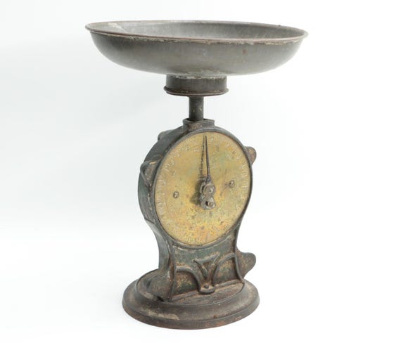 Antique Salter's Improved Family Scale No. 50 | Vintage British
