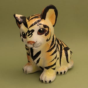 Japan Ceramic Tiger - Etsy
