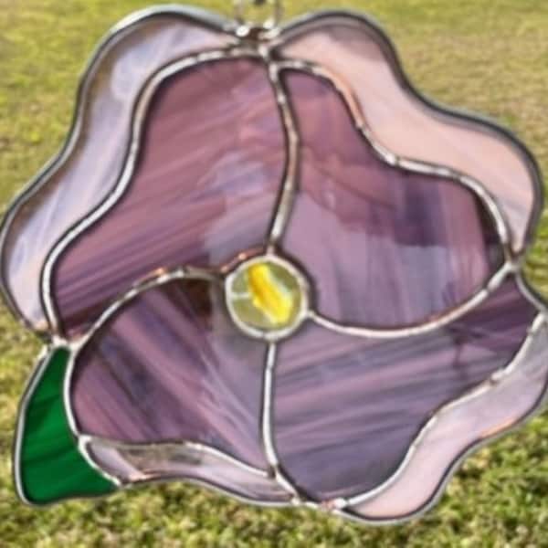 Stained Glass Pansy Patterns Etsy