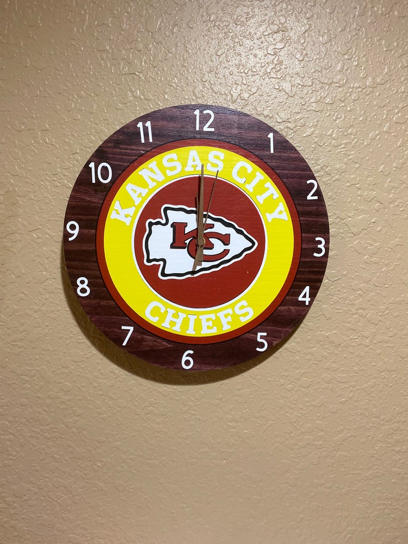 Kansas City Wooden Clock Etsy
