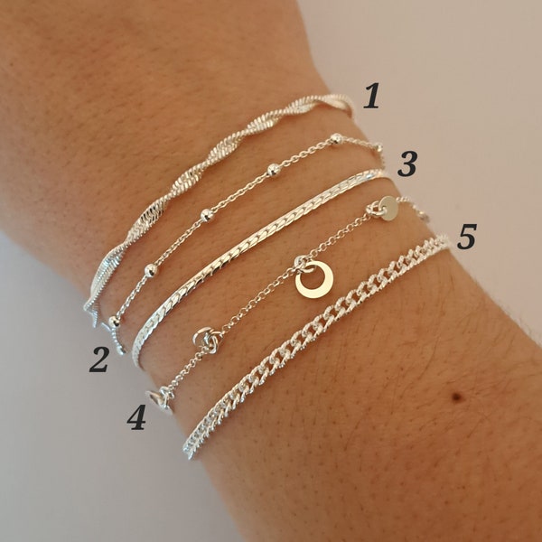 Bracelets (différents modèles au choix)