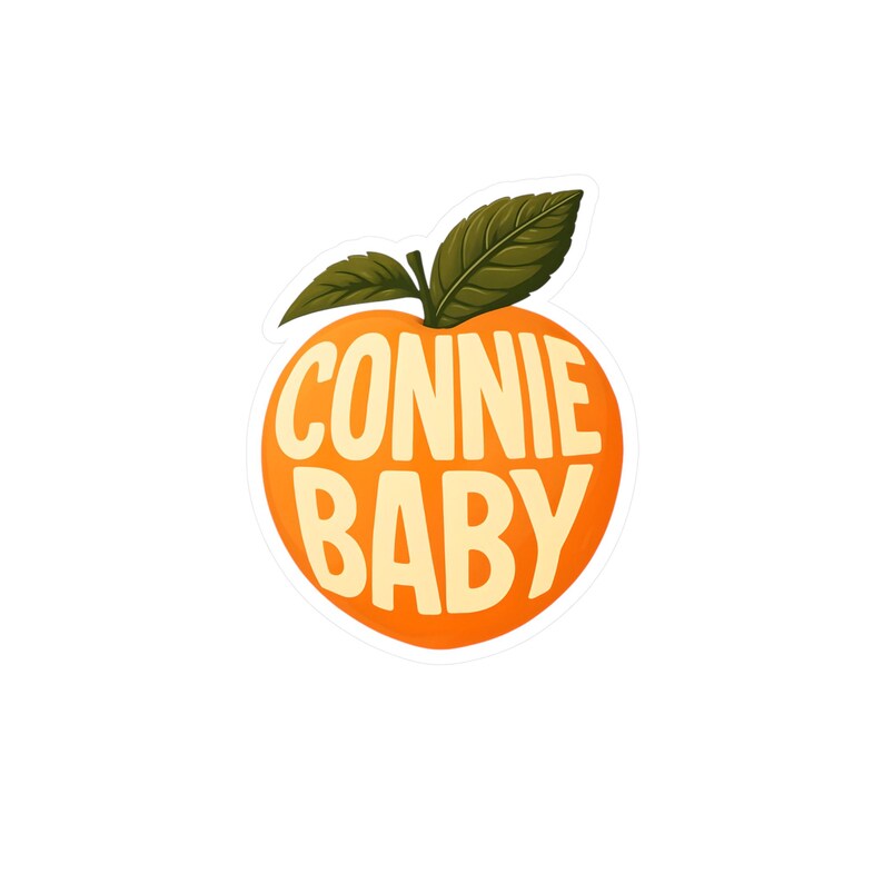 Connie Baby, Conrad Peach Kiss Cut-sticker, TSITP | Duurzame vinylsticker voor waterflessen, laptops, tijdschriften en meer afbeelding 3