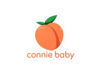 Connie Baby, Kiss-Cut-vinylstickers, TSITP | Duurzame vinylsticker voor waterflessen, laptops, Kindle en meer