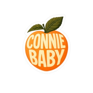 Connie Baby, Conrad Peach Kiss Cut-sticker, TSITP | Duurzame vinylsticker voor waterflessen, laptops, tijdschriften en meer afbeelding 2