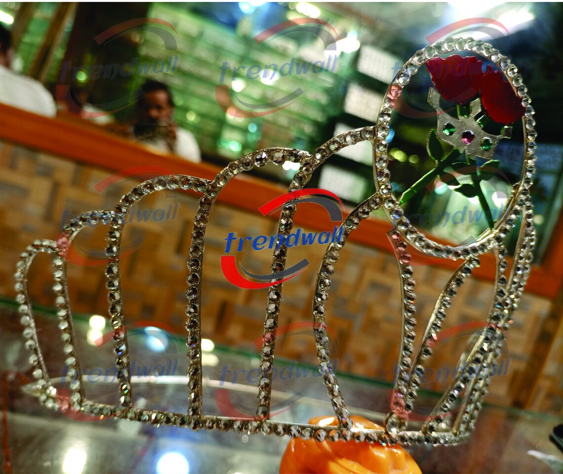 Masonic Freemason Rose of Seven Seals (RSS) Tall Style Crown in Silver ...