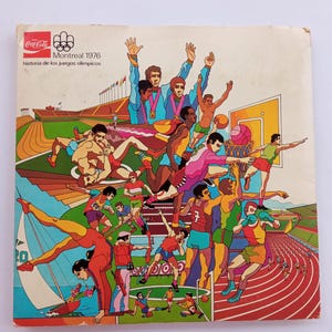 Spectaculair album met stickers, ruilkaarten of kaarten, COMPLEET, COCA COLA Montreal Caps, uit 1976.