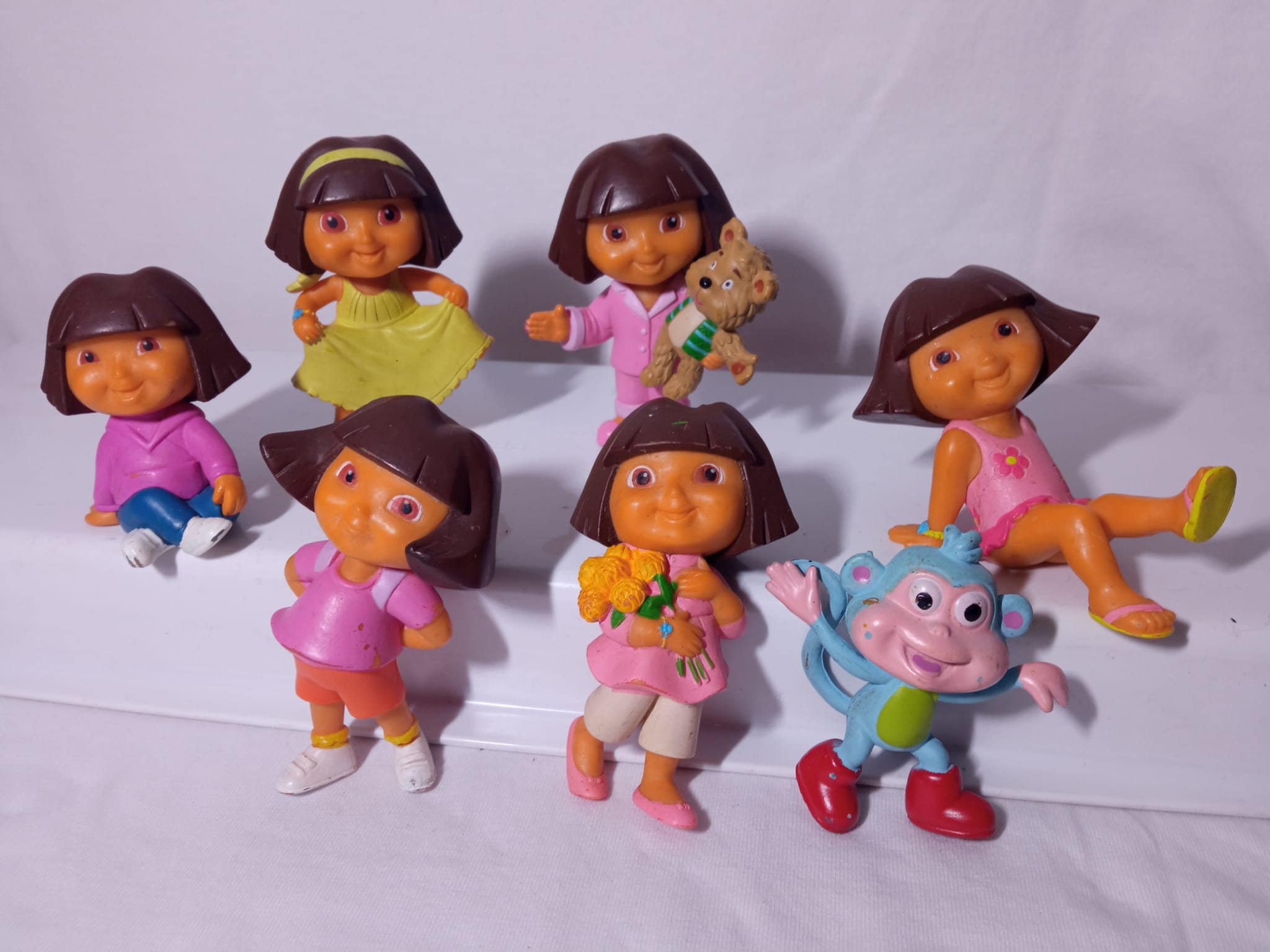 7 Nice Collectible Figures of DORA EXPLORADORA . Etsy