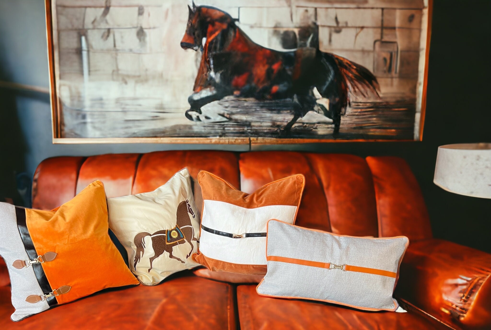 Hermes Pillow Etsy Canada
