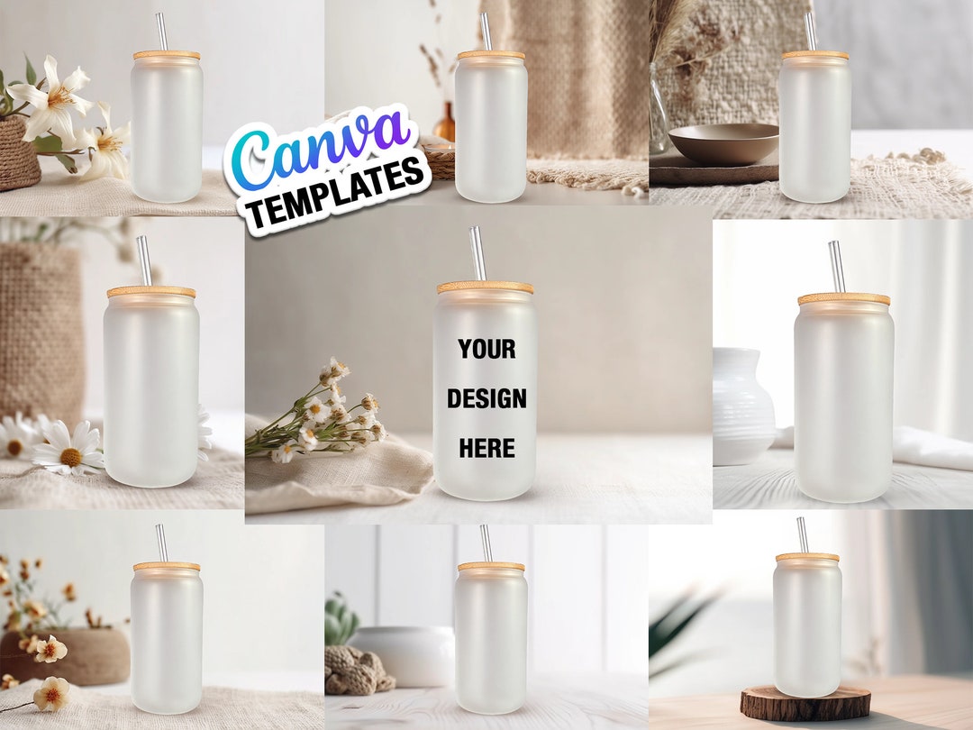 10-frosted-16oz-libbey-glass-can-mock-ups-canva-templates-edit-in-canva