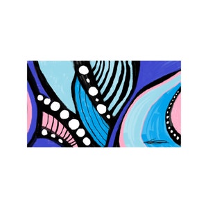 Printable art ocean sea art underwater colorful art printable art digital abstract art dugital art contemporary art bold colors black artist