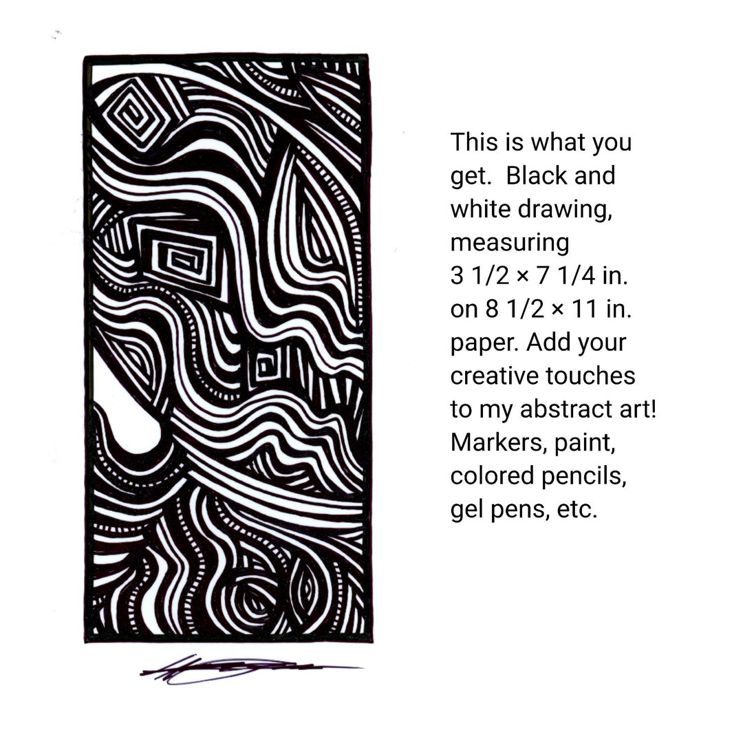 Printable Coloring PageColoring Page Kid Coloring Page Abstract Printable Coloring PageColoring Page Kid Coloring Page Abstract