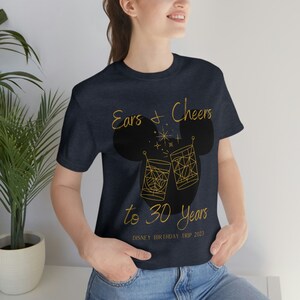 Disney Minimalist Birthday T-Shirt
